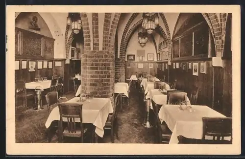 AK Leipzig, Gasthof Auerbachs Keller, Goethe-Keller, Grimmaische Strasse