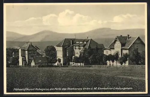 AK Hohegeiss /Oberharz, Eisenbahner-Erholungsheim