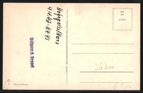 AK Hohegeiss /Oberharz, Eisenbahner-Erholungsheim