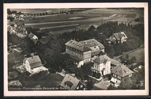 AK Hohegeiss im Harz, Eisenbahn Erholungsheim
