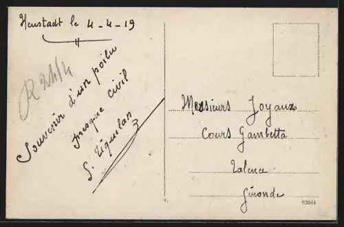 AK Zweibrücken, Partie bei der Napoleonbrücke