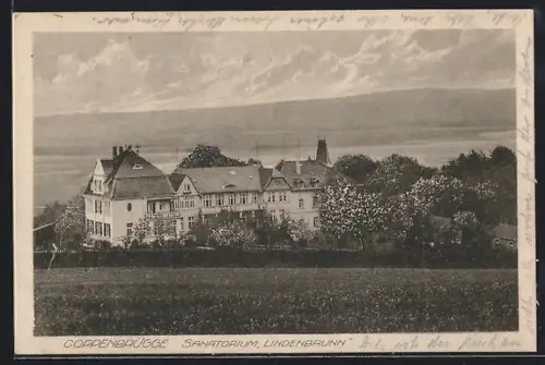 AK Coppenbrügge, Sanatorium Lindenbrunn