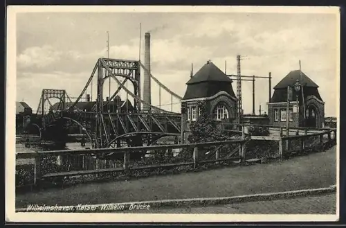 AK Wilhelmshaven, Kaiser-Wilhelm-Brücke