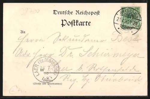 AK Braunlage /Harz, Viehweide im Ort