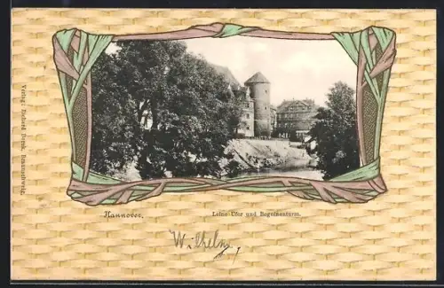 AK Hannover, Leineufer und Beginenturm