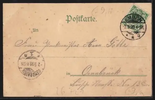 AK Emden, Blick zum Rathaus