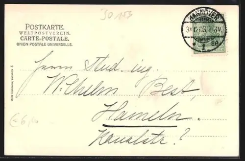 AK Hannover, Georg- und Nordmannstrasse