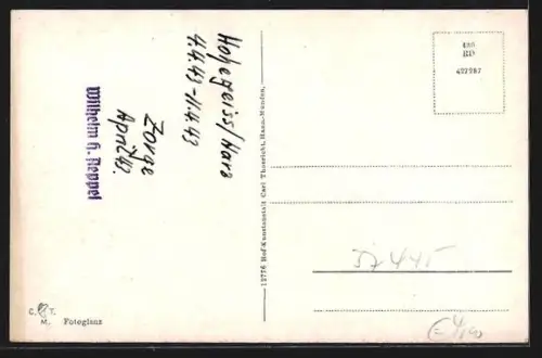 AK Zorge /Harz, Ortsansicht aus der Vogelschau