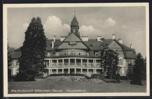 AK Falkenstein /Taunus, Hauptgebäude des Kurlazaretts