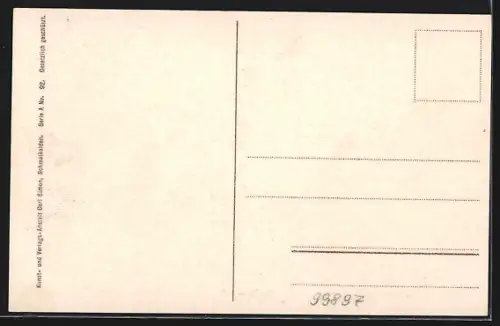 AK Tambach / Thüringen, Forsthaus Nesselberg mit Anwohnern