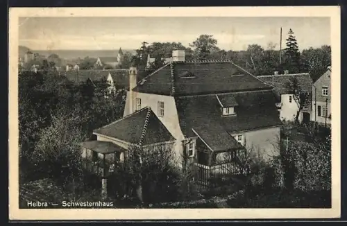AK Helbra, Teilansicht mit Schwesternhaus