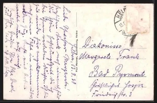 AK Helbra, Teilansicht mit Schwesternhaus