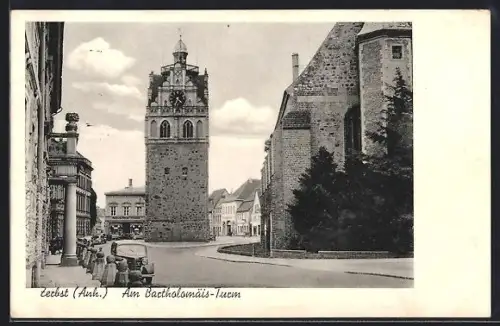 AK Zerbst, Am Bartholomäis-Turm, Auto