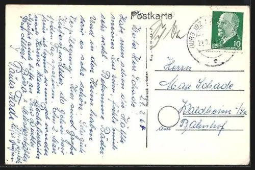 AK Waldrogäsen, Genesungsheim Waldrogäsen, Rundsaal