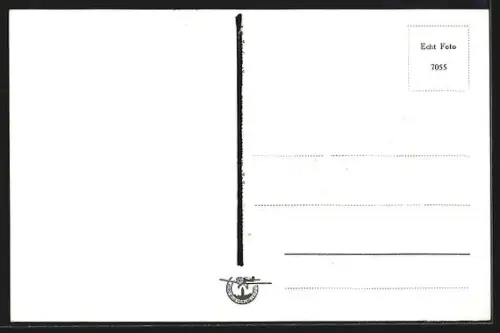 AK Stralsund, Original Fliegeraufnahme vom Ort