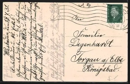 AK Rüdesheim am Rhein, Asbach Uralt, Rheinpartie, Reklame