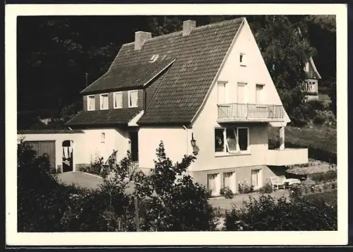 Foto-AK Bad Gandersheim, Pension Haus Evensen, Am Kantorberg 21