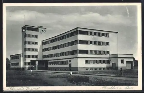 AK Frankfurt-Westend, Haus der Jugend, Hansa-Allee 150