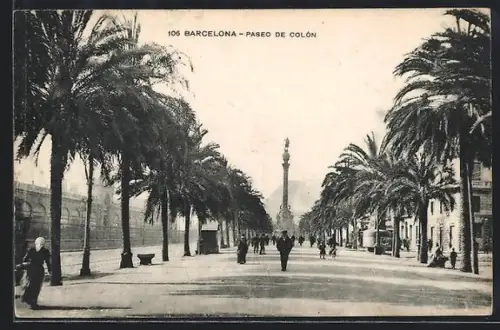 AK Barcelona, Paseo de Colon