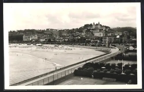 AK San Sebastian, Ondarreta, Playa y Campo de Tenis