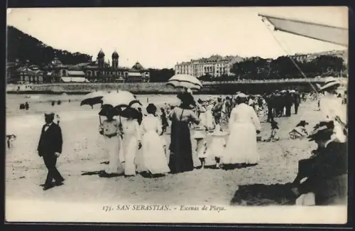 AK San Sebastian, Escenas de Playa