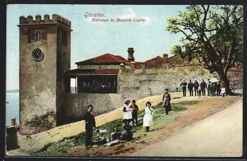 AK Gibraltar, Entrance to Moorish Castle
