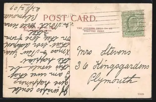 AK Gibraltar, casemates and moorish castle