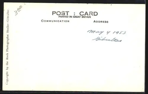 AK Gibraltar, Rock and British Frontier Gates