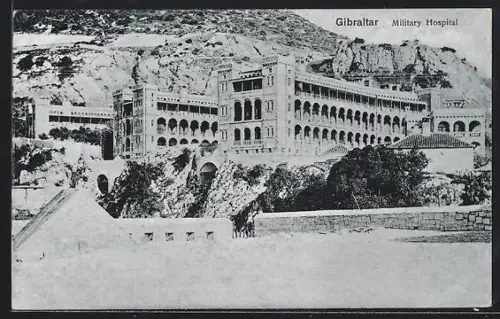 AK Gibraltar, Military Hospital from N.W., Lazarett
