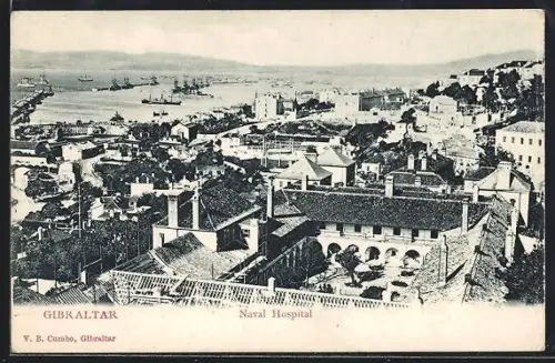 AK Gibraltar, Naval Hospital, Bird`s Eye View