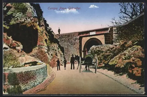AK Gibraltar, Kutsche am Europa Pass