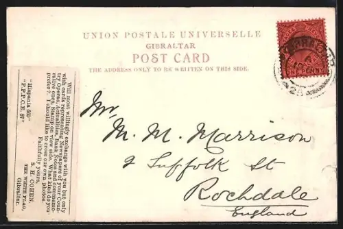 AK Gibraltar, Governor`s Cottage, Panorama