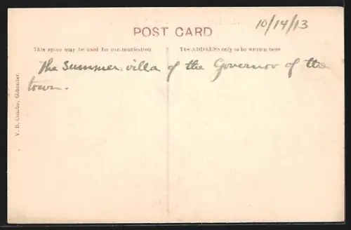 AK Gibraltar, Governor`s Cottage