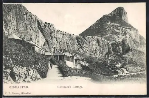 AK Gibraltar, Governor`s Cottage, Rock