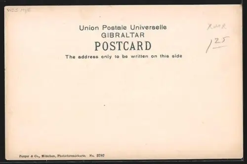 AK Gibraltar, The Harbour, Entrance to the Port