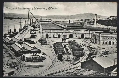 AK Gibraltar, Dockyard Workshops & Waterfront