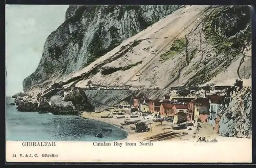 AK Gibraltar, Catalan Bay from North