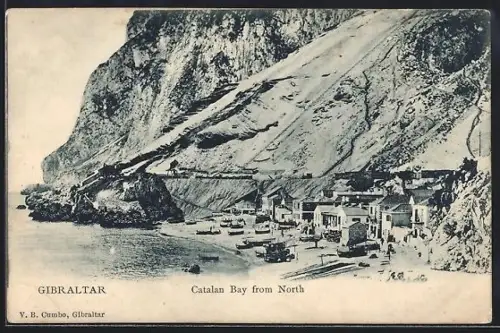 AK Gibraltar, Catalan Bay, Panorama from North