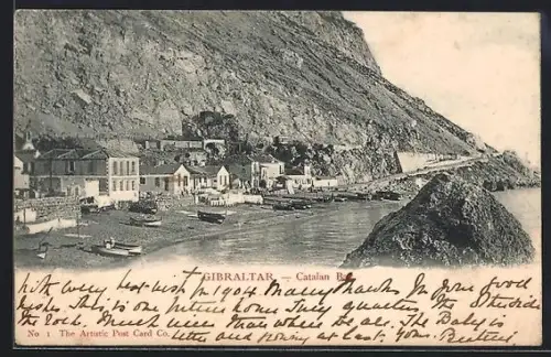 AK Gibraltar, Catalan Bay from the Waterside