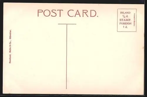 AK Gibraltar, R. E. Barracks, Alameda Parade and Dock Works