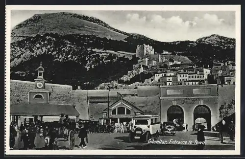AK Gibraltar, Entrance to Town