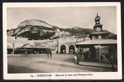 AK Gibraltar, Entrance to town and Waterport Gate
