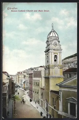 AK Gibraltar, Roman Catholic Church and Main Street