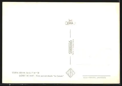 AK Lloret de Mar /Costa Brava, Vista parcial desde La Caleta