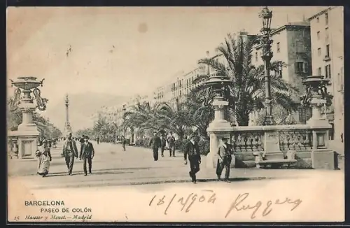 AK Barcelona, Paseo de Colón