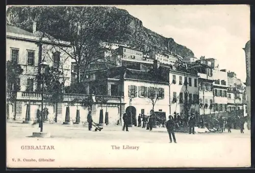 AK Gibraltar, the Library / Bibliothek