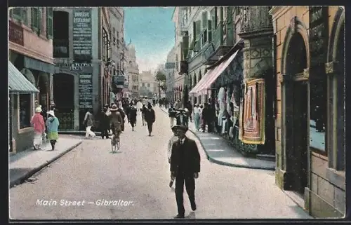 AK Gibraltar, Main Street, Universal Restaurant, Horse Barrack Lane