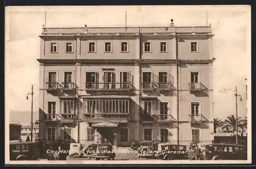 AK Gibraltar, City Hall from John Mackintosh Square