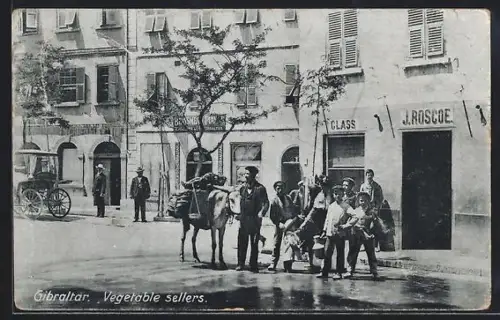 AK Gibraltar, Street Costumes, Hawkers