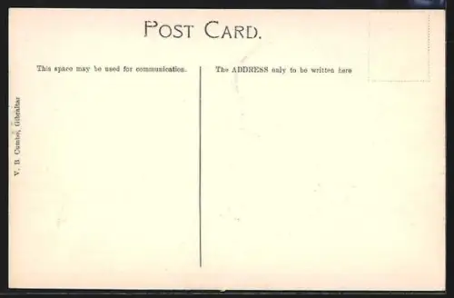 AK Gibraltar, Military Hospital from N.W., Lazarett